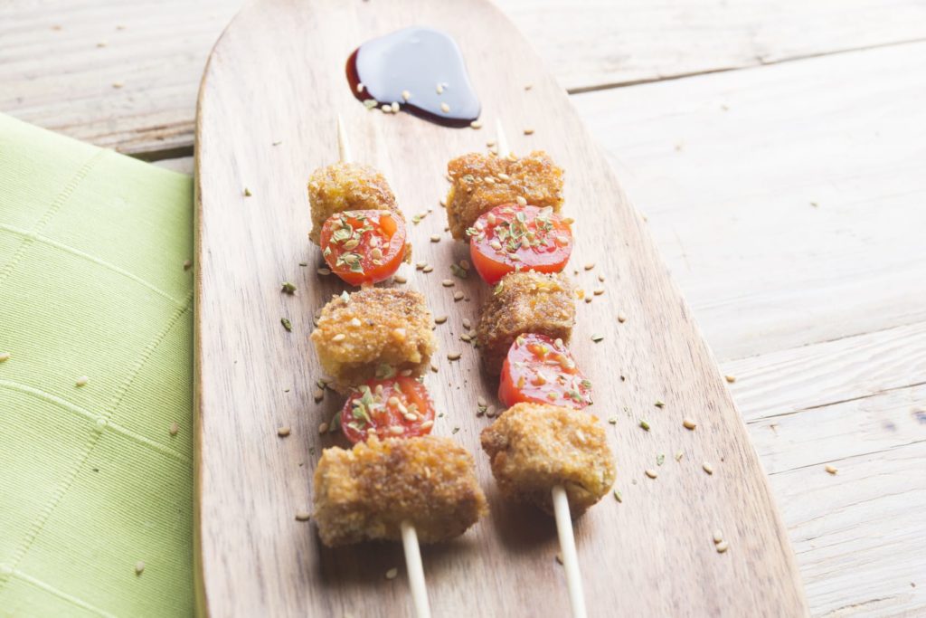 Tofu breaded